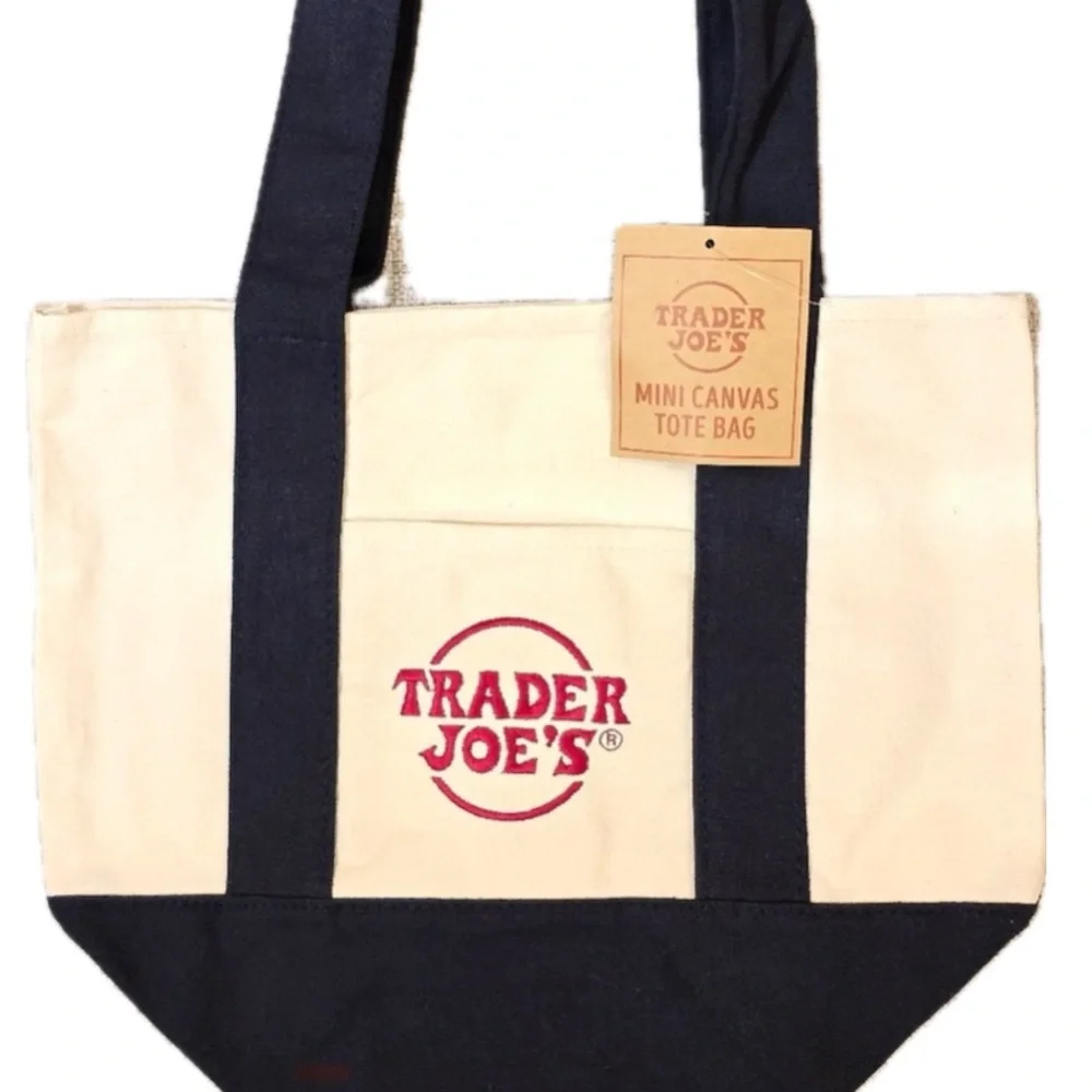 Trader Joe's Canvas Tote Bag - Picture 1 of 1